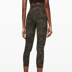 Lululemon Wunder Under Leggings - Camo